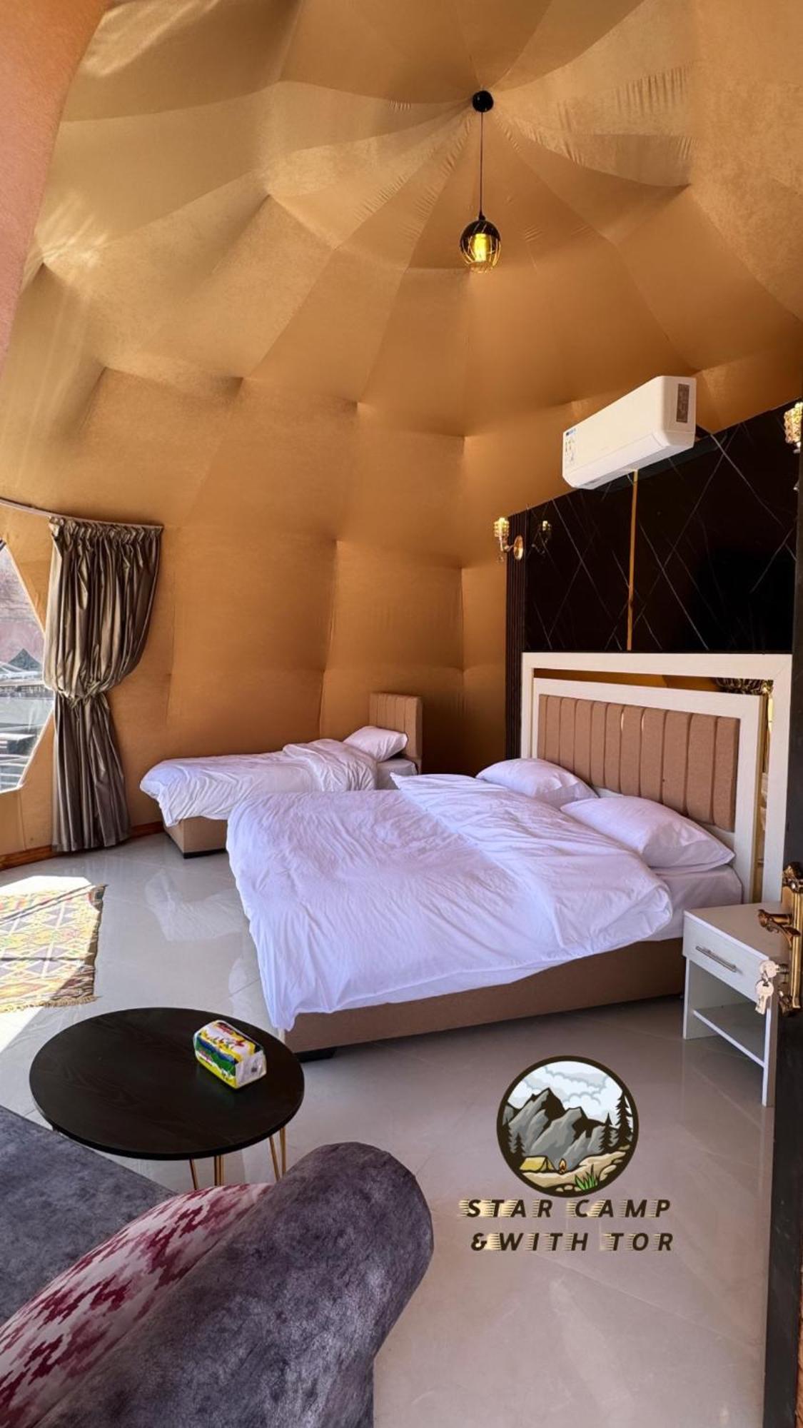 Star Camp & With Tor Hotel Wadi Rum Buitenkant foto
