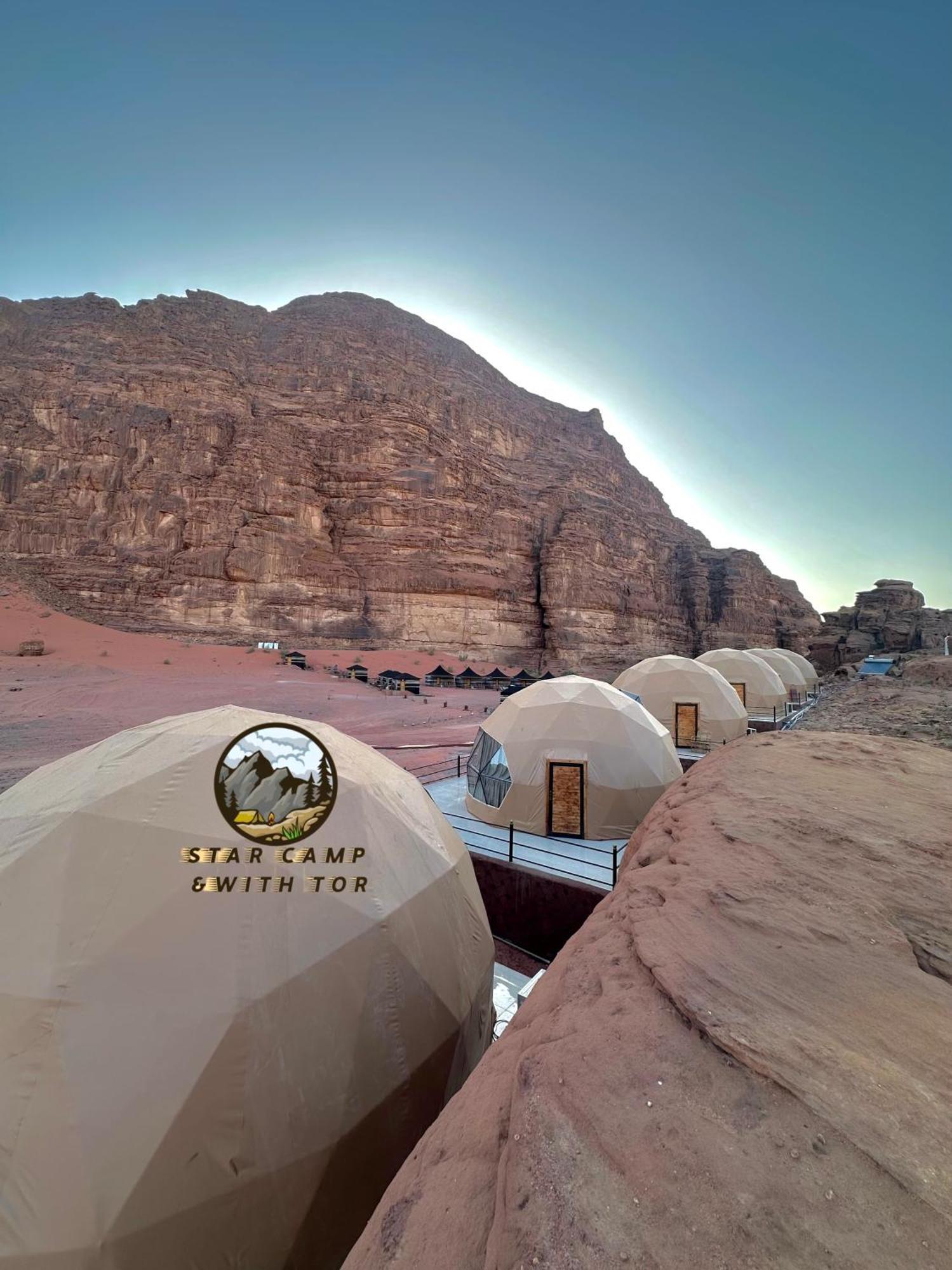 Star Camp & With Tor Hotel Wadi Rum Buitenkant foto