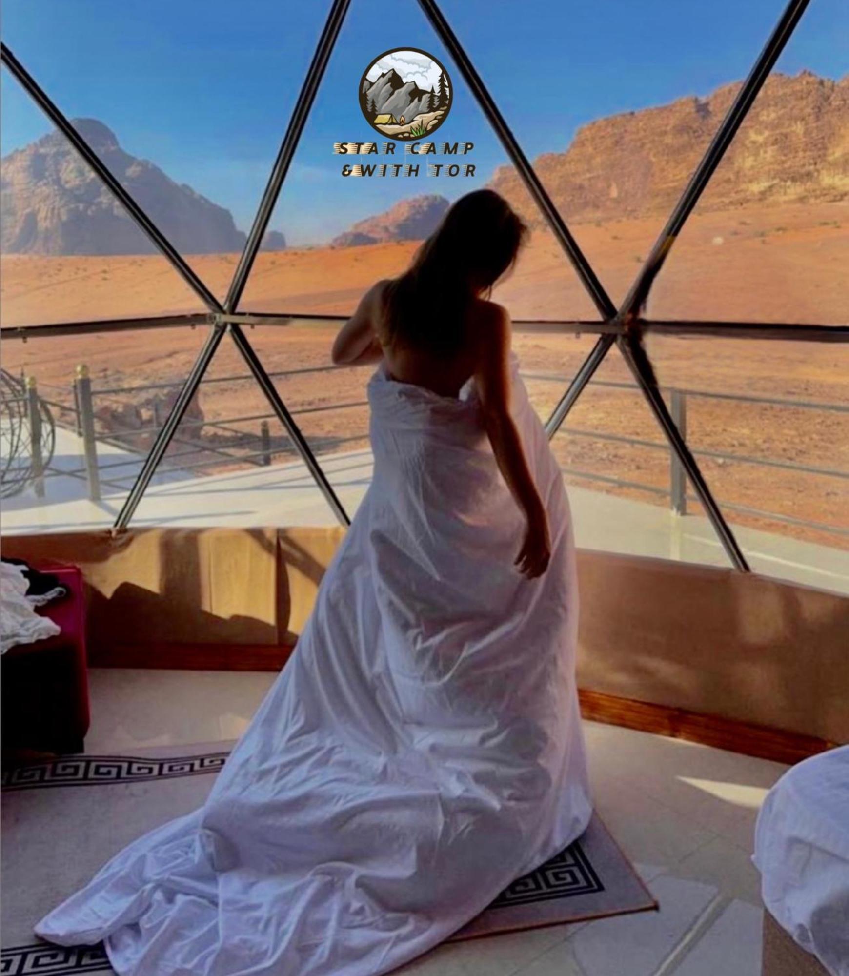 Star Camp & With Tor Hotel Wadi Rum Buitenkant foto