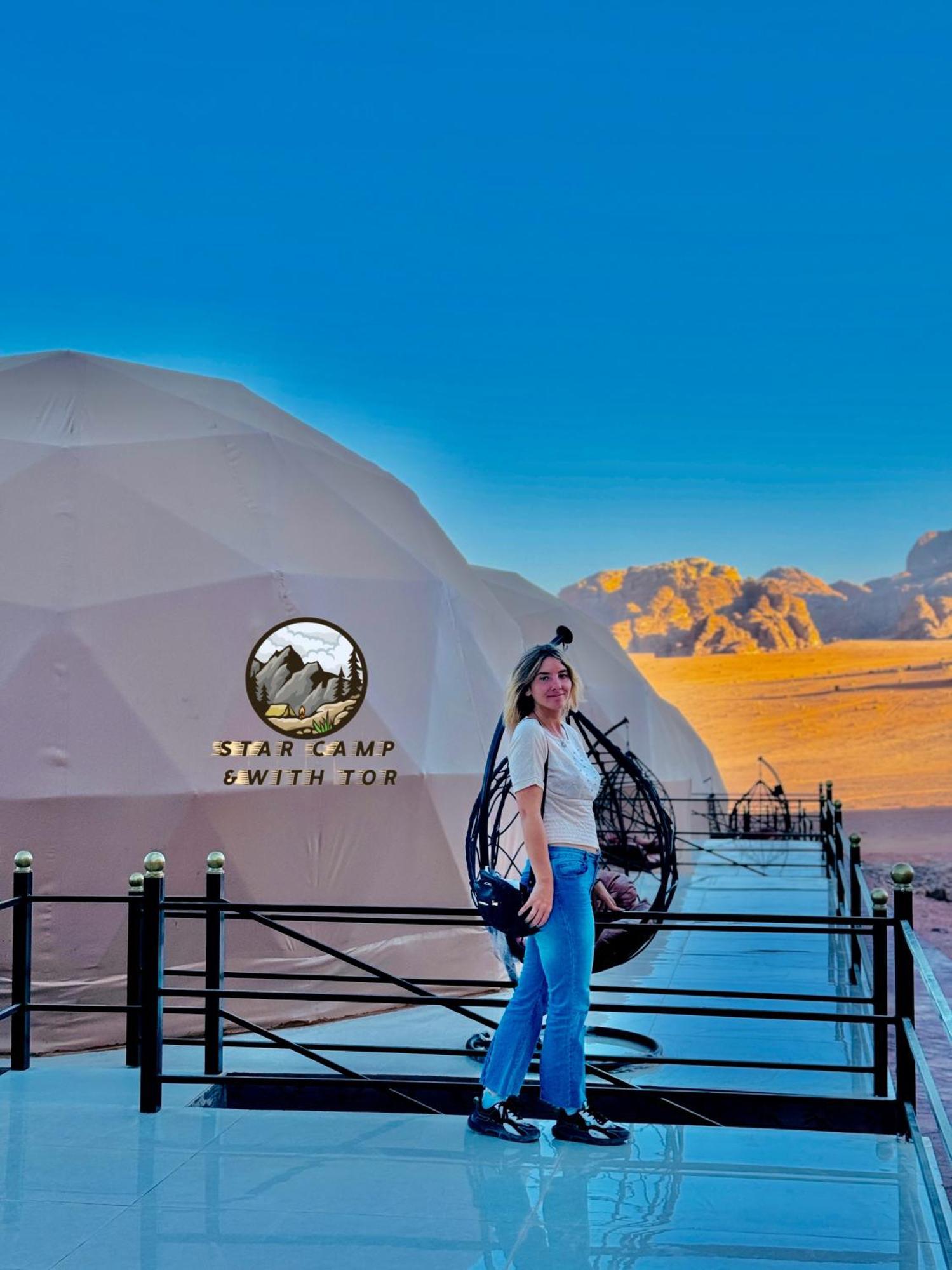 Star Camp & With Tor Hotel Wadi Rum Buitenkant foto